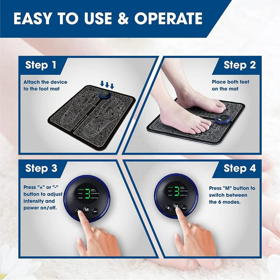 EMS Foot Massager Mat