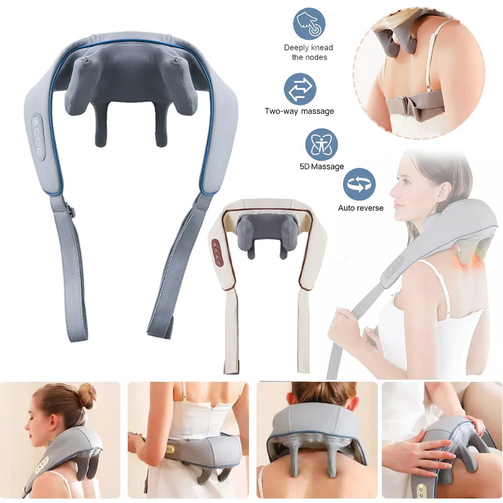 Neck & Shoulder Massager W/Heat